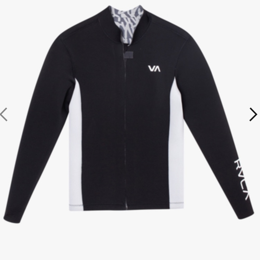 COPY - RVCA front zip wet suit jacket NWT